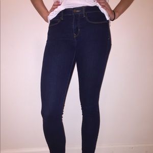 Gap dark blue legging jeans amazing condition